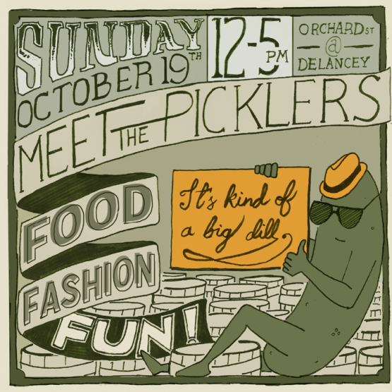 Lower East Side BID: Pickle Day Website and Graphics